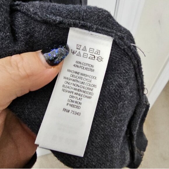 Rachel Zoe, Long Grey Cardigan, Size 3x plus size - Picture 5 of 6